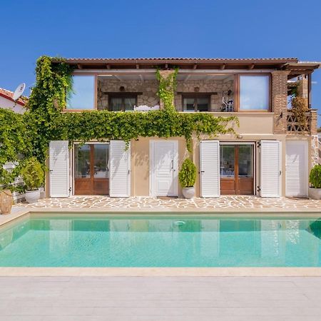 Villa Tramonto With Private Heated Pool, By Zantewize Volímai Exterior foto