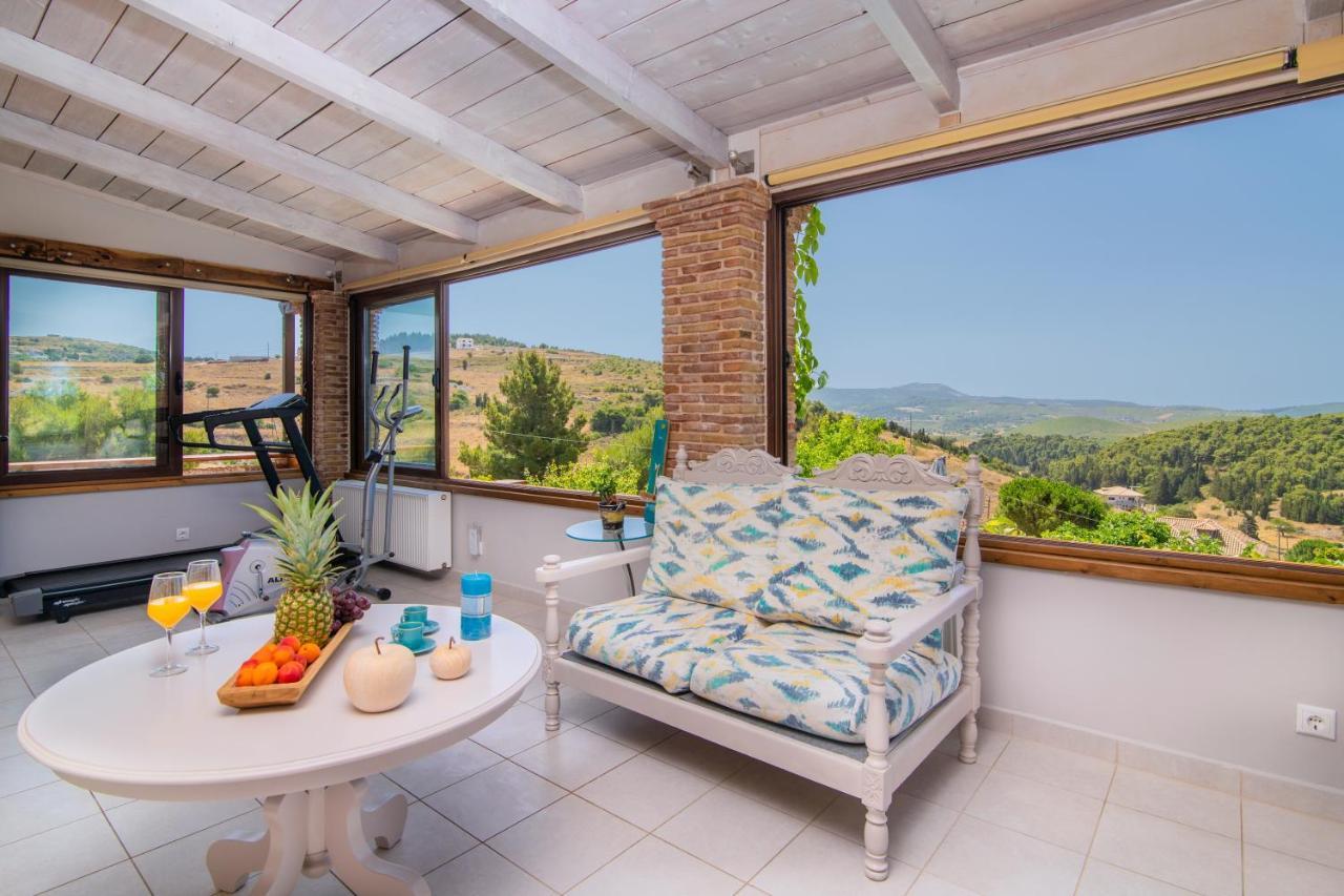 Villa Tramonto With Private Heated Pool, By Zantewize Volímai Exterior foto