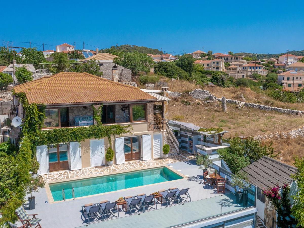 Villa Tramonto With Private Heated Pool, By Zantewize Volímai Exterior foto